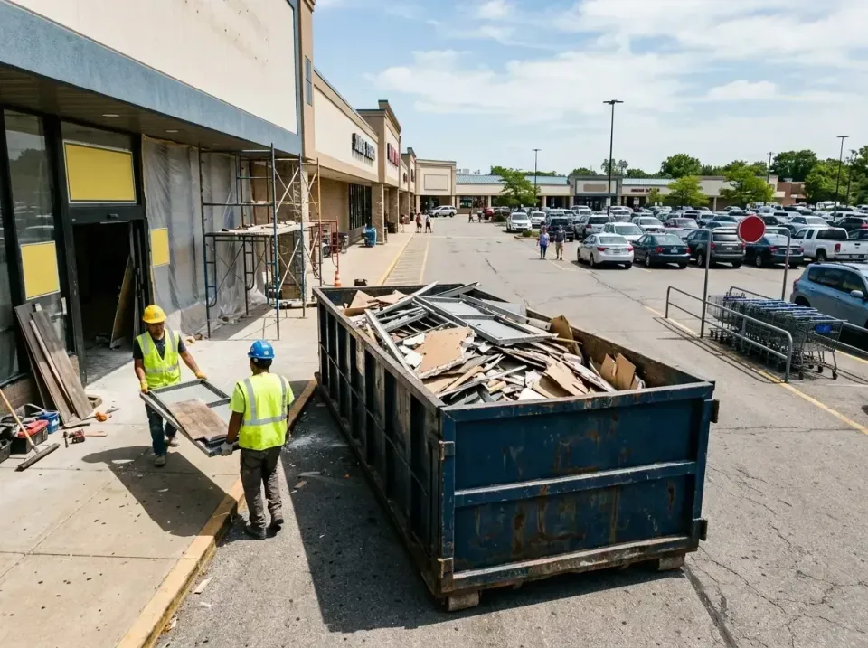 retail-store-renovation-debris-003 — frequently asked questions, Roll-off Dumpster Rentals in Claremore, OK